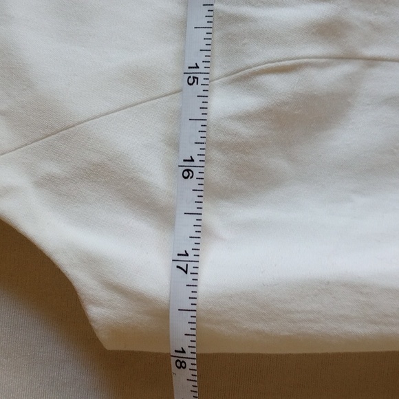 NWT Zara Wrap Around Crop Vest Top S White Lined - Picture 8 of 9